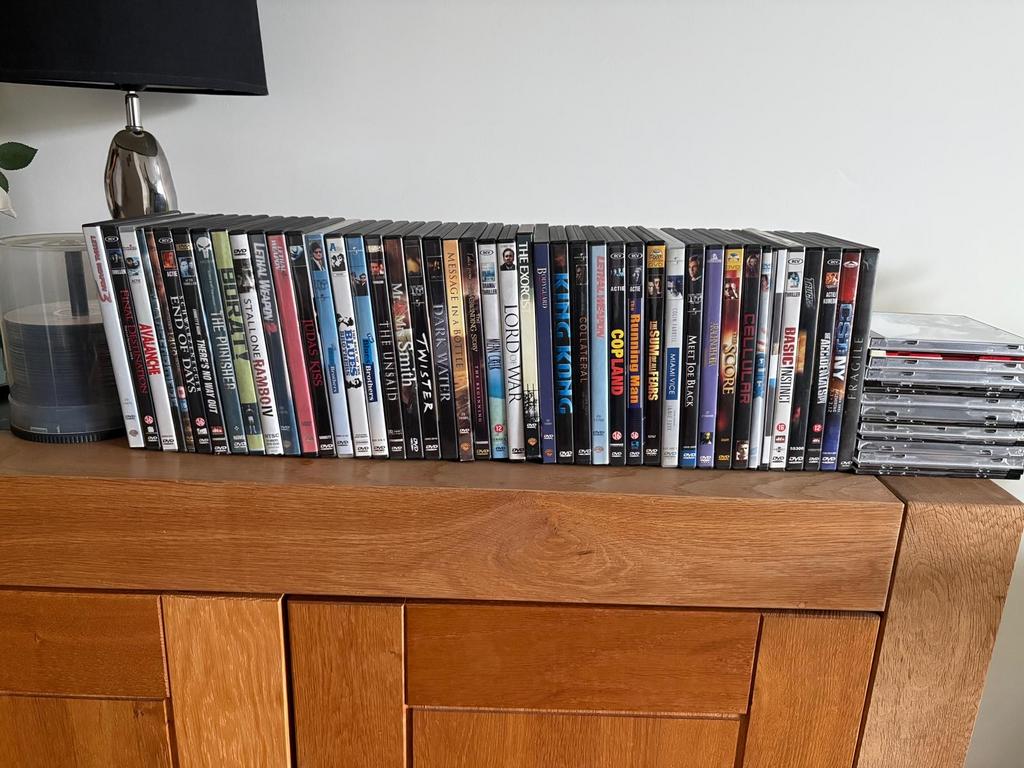 JVC Home Cinema Set met DVD speler, radio, films en CD's, Ophalen, JVC, 70 watt of meer, Dvd-speler