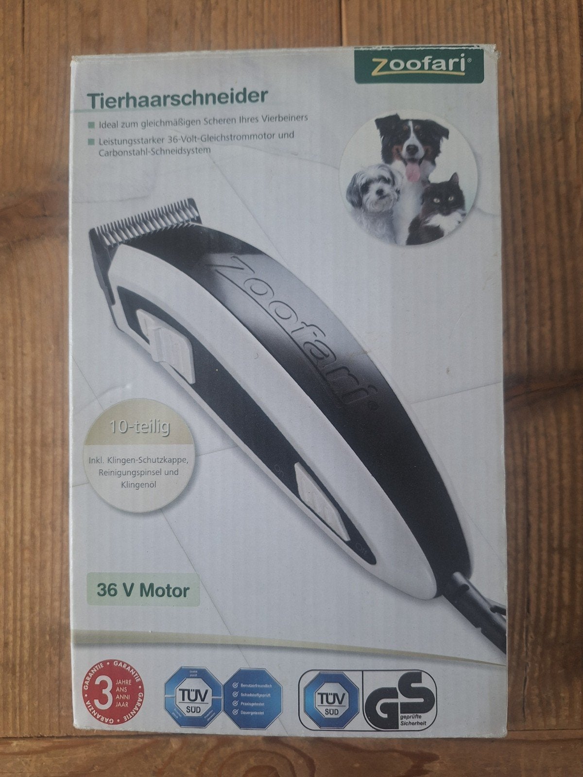 Zoofari dieren tondeuse, Overige merken, Ophalen of Verzenden, Gebruikt, Tondeuse