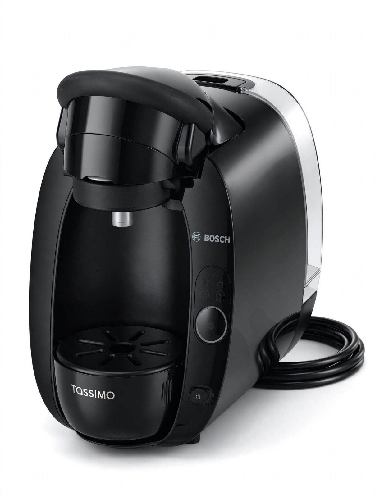 Bosch TASSIMO Happy TAS2002 Glanzend Zwart - NIEUW in doos!, Witgoed en Apparatuur, Ophalen of Verzenden, Nieuw, Koffiemachine