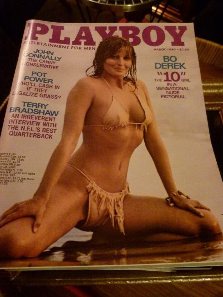 vintage playboy Bo Derek 1980 magazine maart 1980, Ophalen, Gelezen, Overige typen