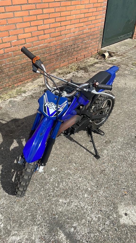 Kxd pitbike 49cc 2t, Ophalen of Verzenden, Zo goed als nieuw, Pitbike