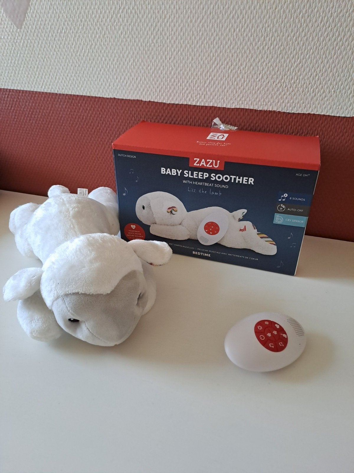 Zazu Liz the Lamb knuffel met ruis, Overige karakters, Overige typen, Ophalen of Verzenden, Zo goed als nieuw