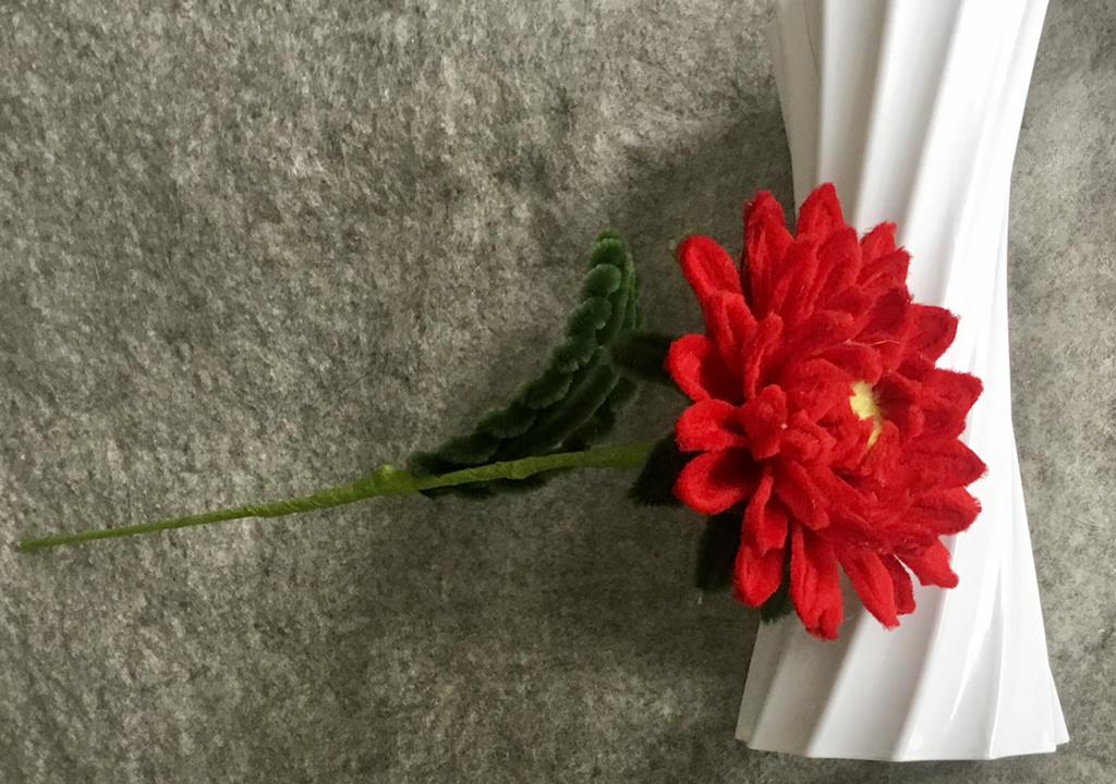 Pijpenragers dahliabloem 88 A, Verzenden, Nieuw, Handgemaakt