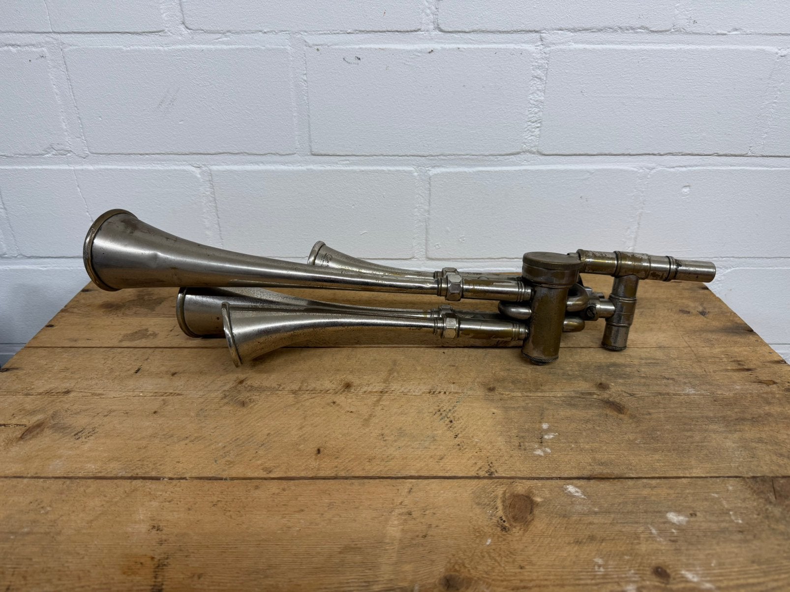 Oldtimer auto claxon toeter testophone prewar car hoorn, Ophalen of Verzenden