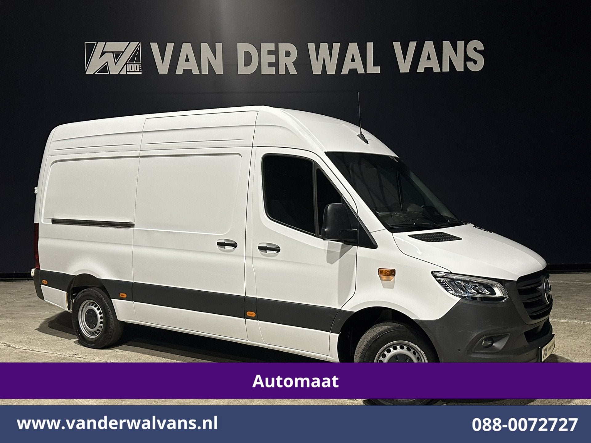 Mercedes-Benz Sprinter 317 CDI 170pk 9G-Tronic Automaat L2H2, Auto's, Automaat, Dealer onderhouden, Gebruikt, 2000 kg