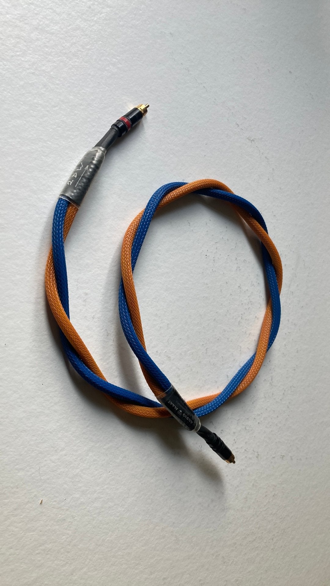 Mway 2dw digitale coax spdif kabel 1m, Ophalen of Verzenden, Zo goed als nieuw, Minder dan 2 meter, Coaxiale kabel