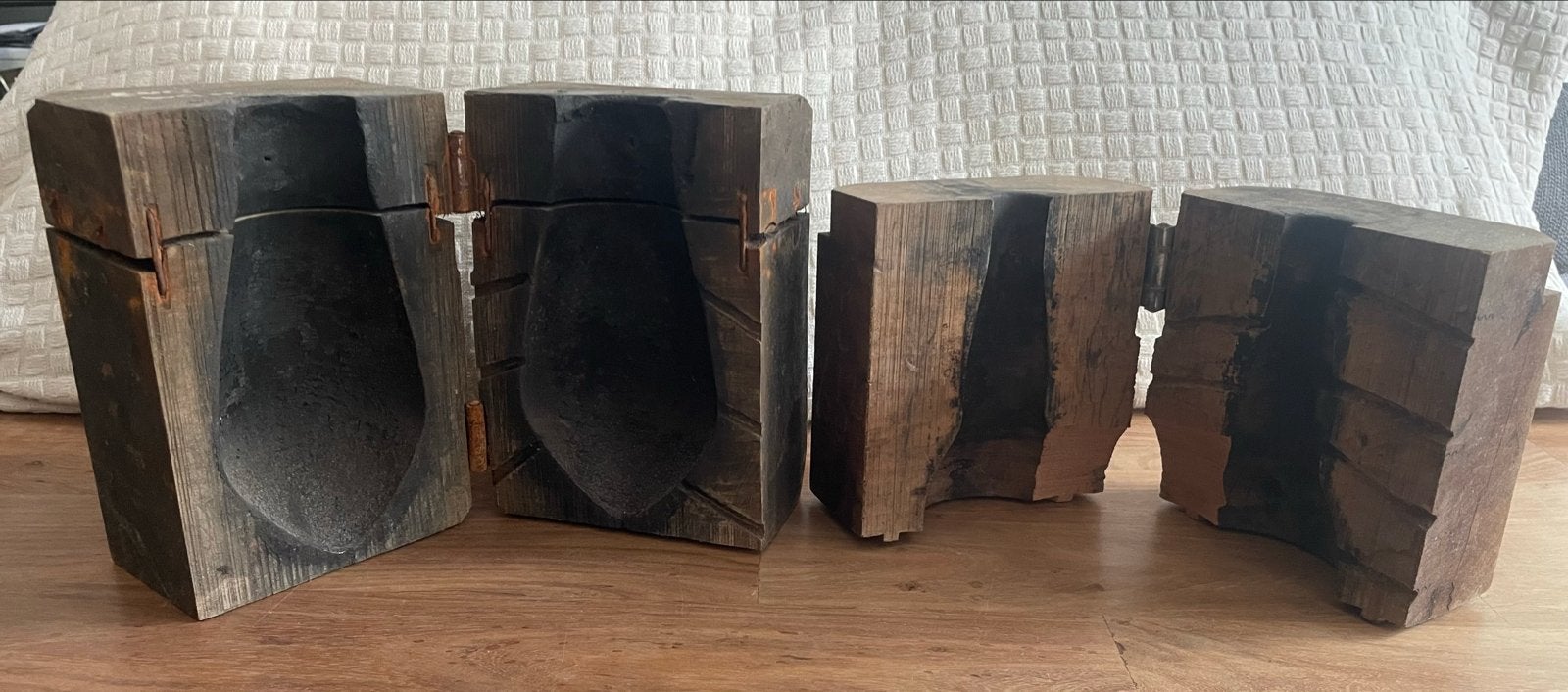Houten mallen voor glaswerk, Ophalen of Verzenden