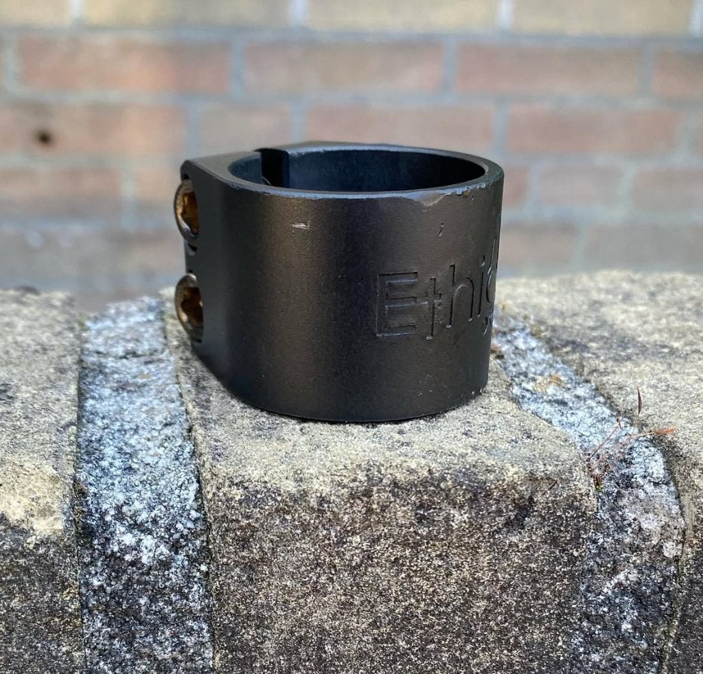 Ethic double oversized stuntstep clamp, Ophalen of Verzenden, Zo goed als nieuw