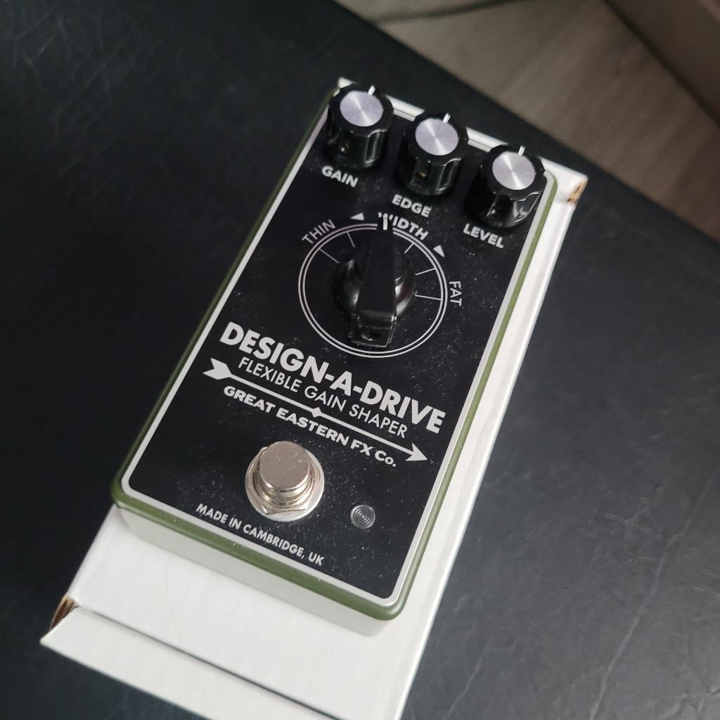 DESIGN-A-DRIVE Great Eastern FX, Ophalen of Verzenden, Zo goed als nieuw, Distortion, Overdrive of Fuzz