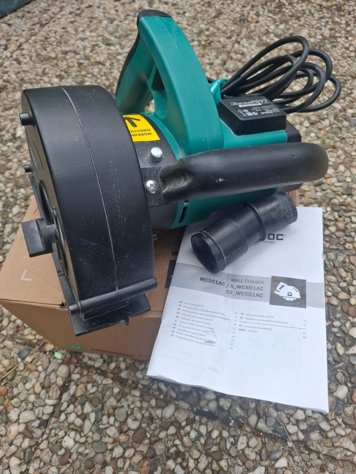 Vonroc muur frees .te koop, Doe-het-zelf en Verbouw, Ophalen of Verzenden, Elektrisch