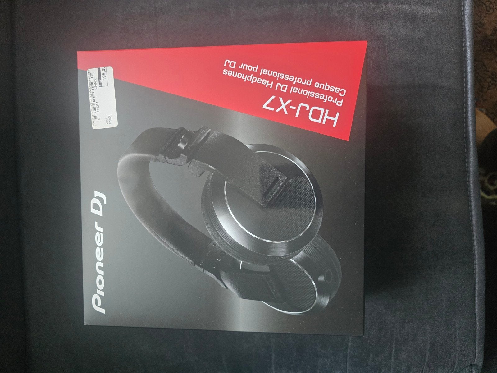 Pioneer DJ HDJ-X7 Professionele DJ Hoofdtelefoon, Nieuw, Verstelbaar, Zwart, Studio / DJ