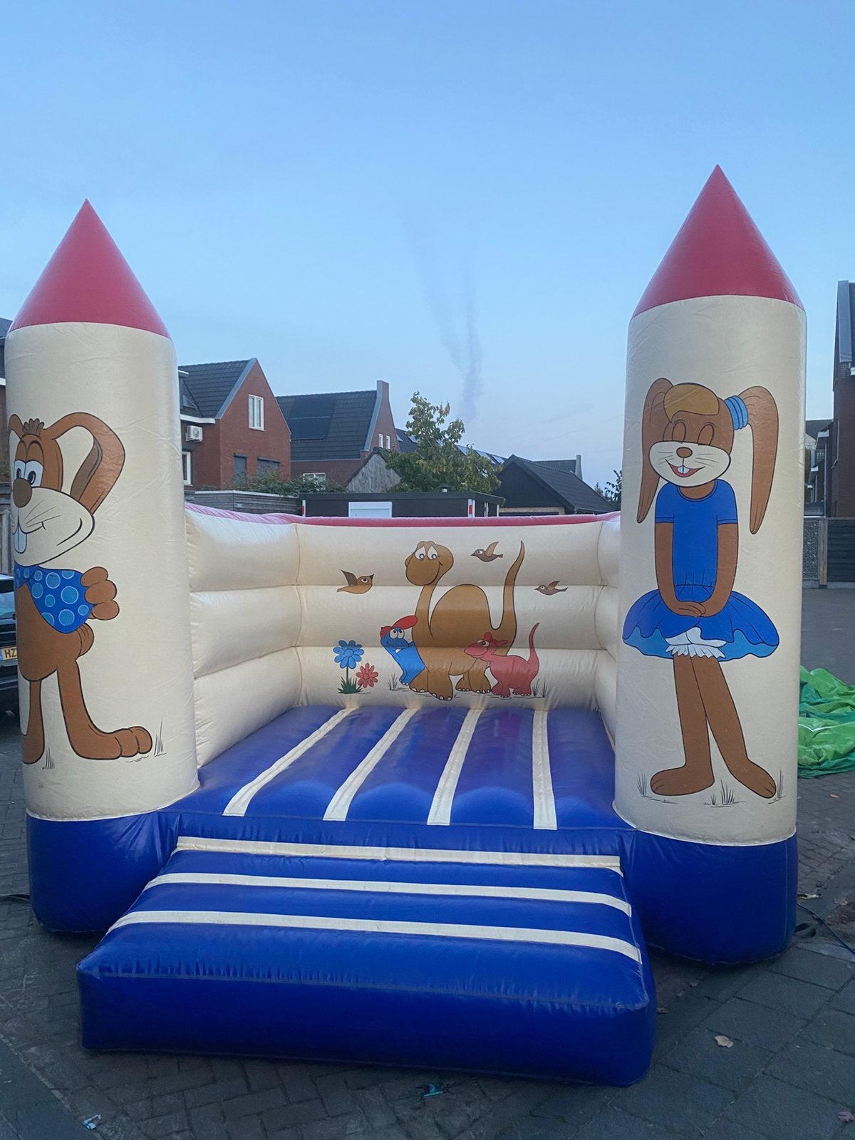 Springkussen te koop inclusief certificaat, Ophalen, Gebruikt, Overige