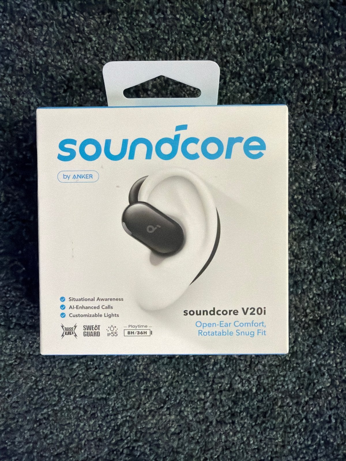 Soundcore V20i Open-Ear Comfort Hoofdtelefoon, Ophalen of Verzenden, Zo goed als nieuw, Open-ear, Nvt