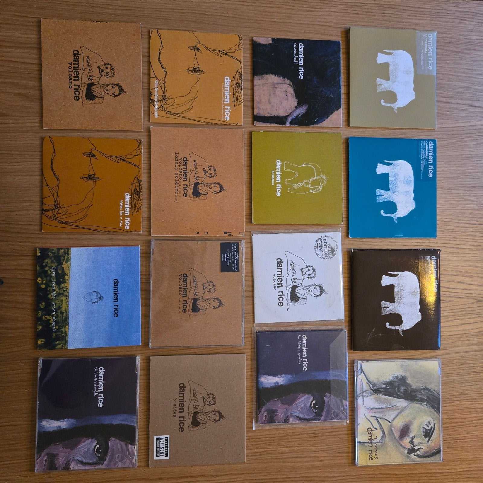 Damien Rice Single Collectie - Singles, Inclusief boekje, Ophalen of Verzenden, Zo goed als nieuw, Indie