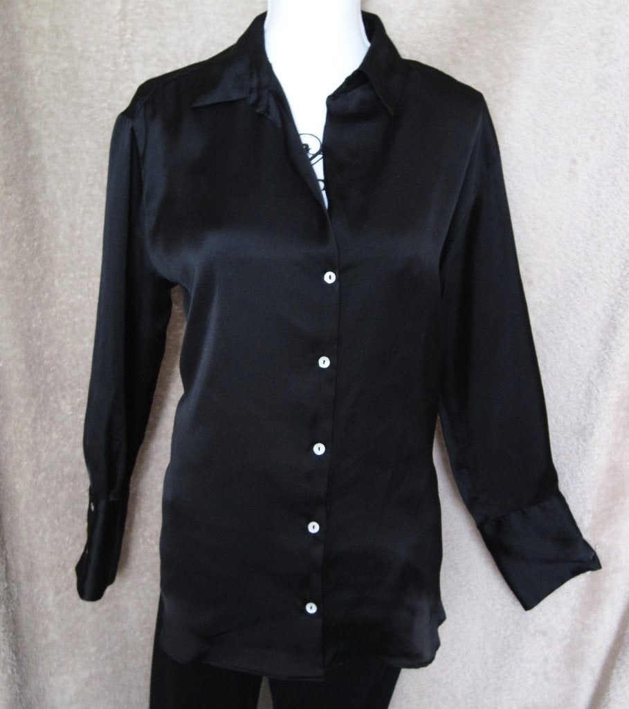 qbl  LEUKE BLOUSE van ZARA Maat:L, Ophalen of Verzenden, Zo goed als nieuw, Maat 42/44 (L), Zwart