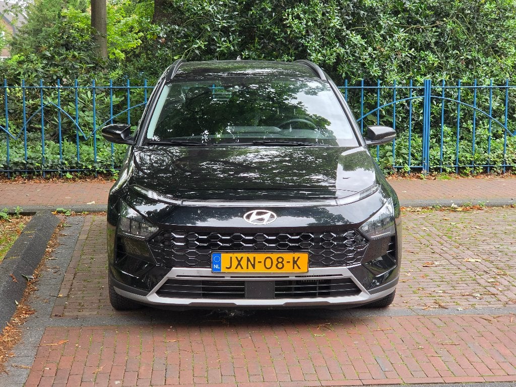 Hyundai Bayon 1.0 T-gdi 48V 100PK 7DCT 2024 Zwart, 1095 kg, Zwart, Grijs, 3 cilinders