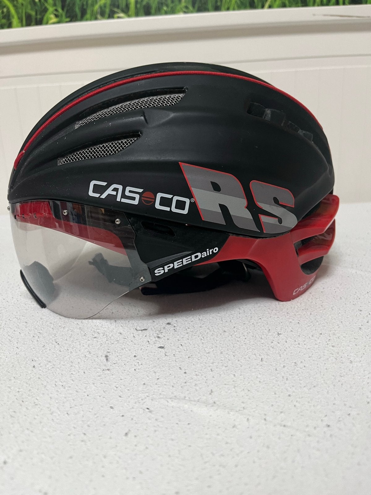 Casco RS Speedaero tijdrithelm maat M met snelsluiting, Fietsen en Brommers, Fietsaccessoires | Fietshelmen, Ophalen of Verzenden