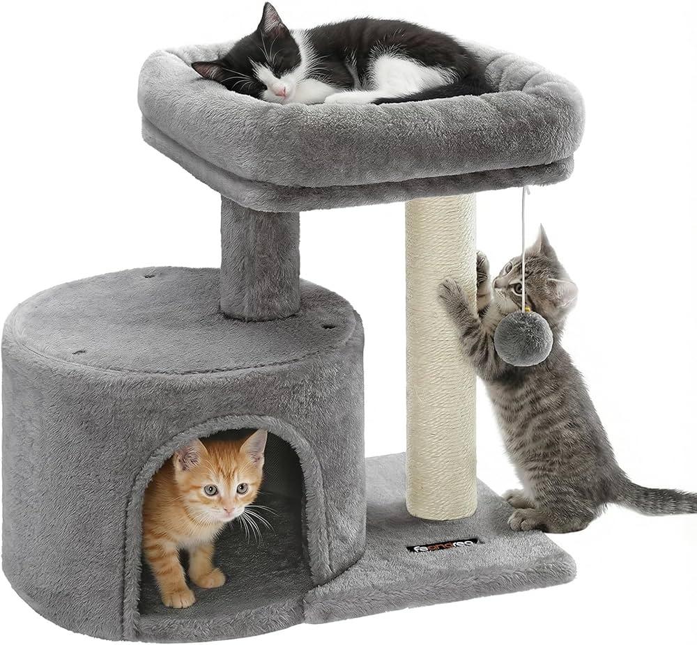 Feandrea Kattenboom, Kattentoren met Sisalpaal, Kattenhuis, Dieren en Toebehoren, Katten-accessoires, Ophalen, Nieuw