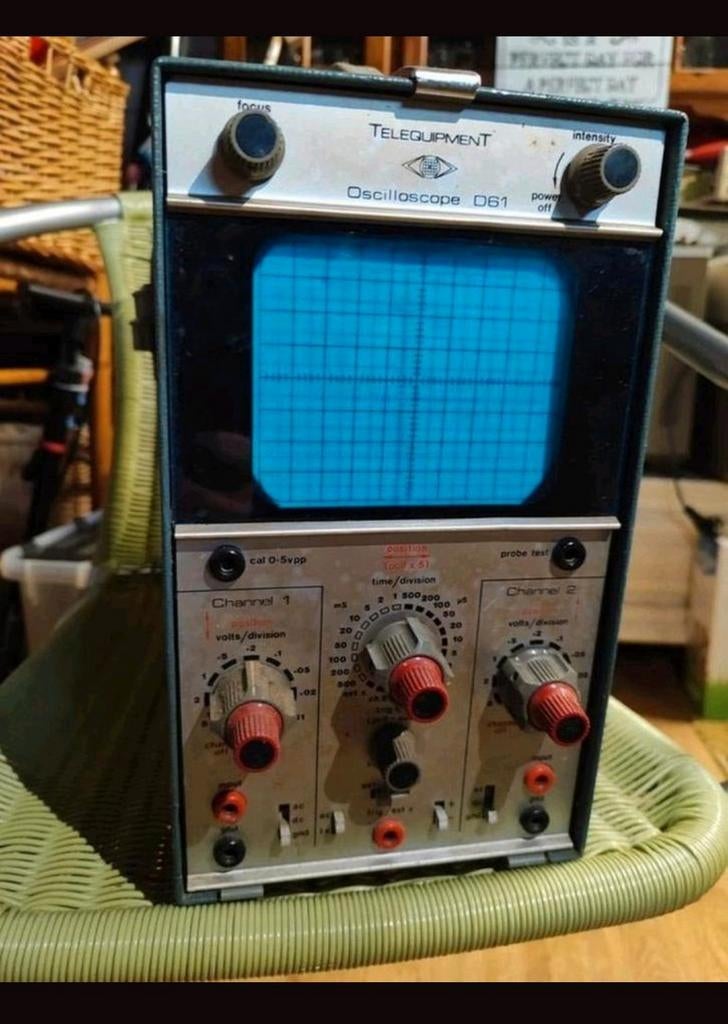 Oscilloscoop Telequipment D61, Doe-het-zelf en Verbouw, Meetapparatuur, Ophalen