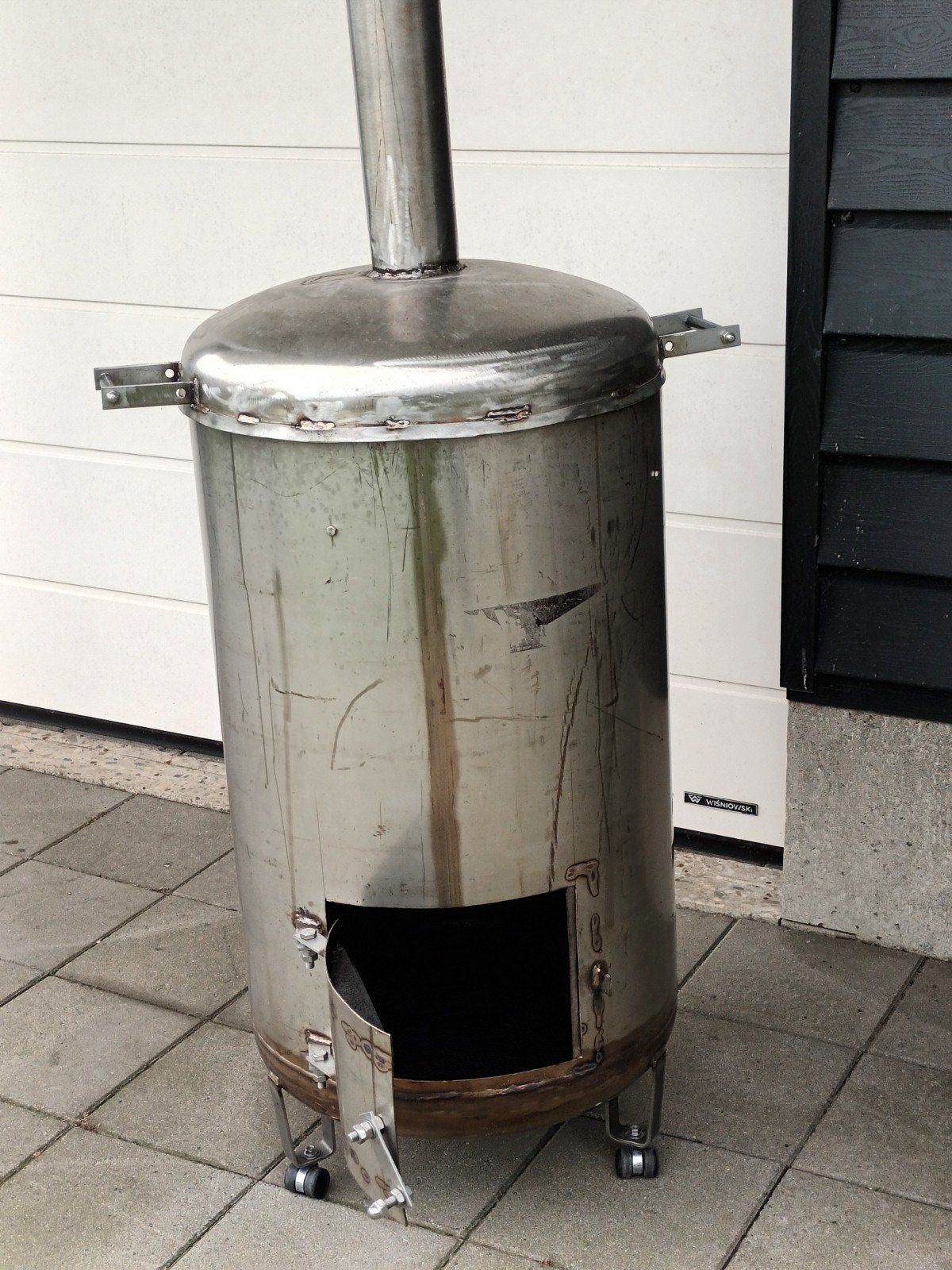 Terraskachel barbecue rvs, Tuin en Terras, Ophalen of Verzenden