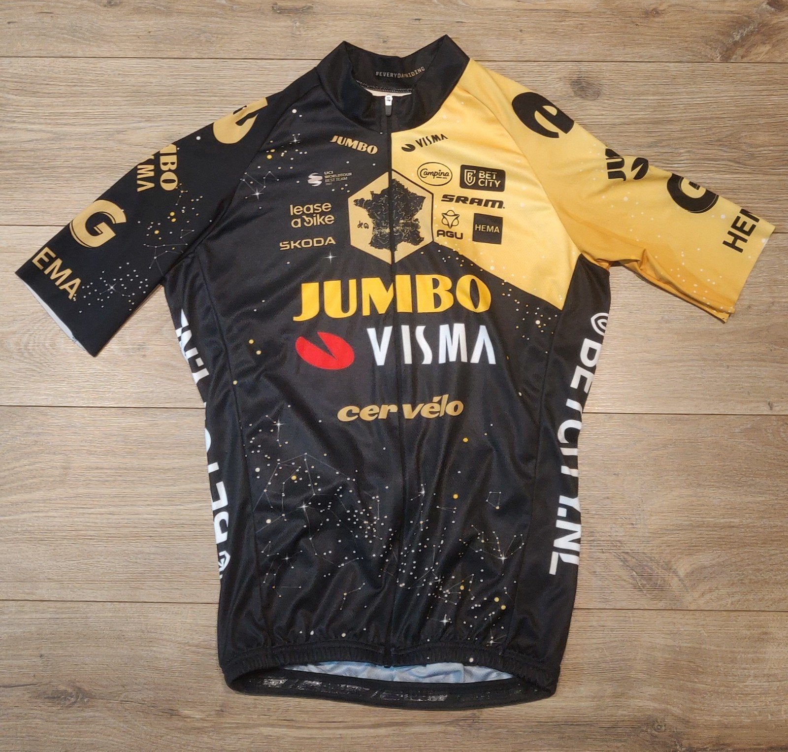 Wielershirt Jumbo Visma Tour de France, Ophalen of Verzenden, Zo goed als nieuw, Kleding