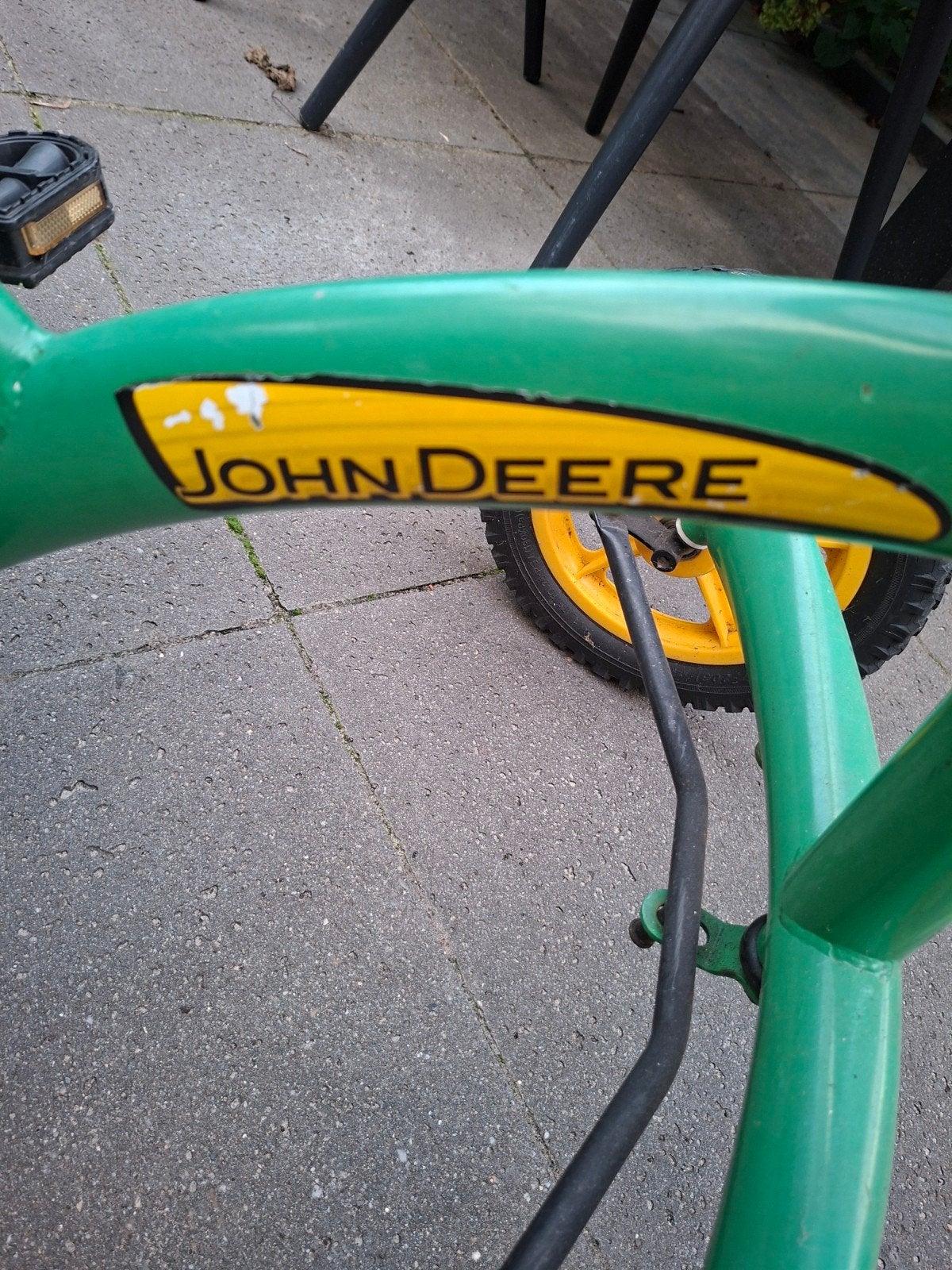 skelter John Deere, Ophalen, Gebruikt