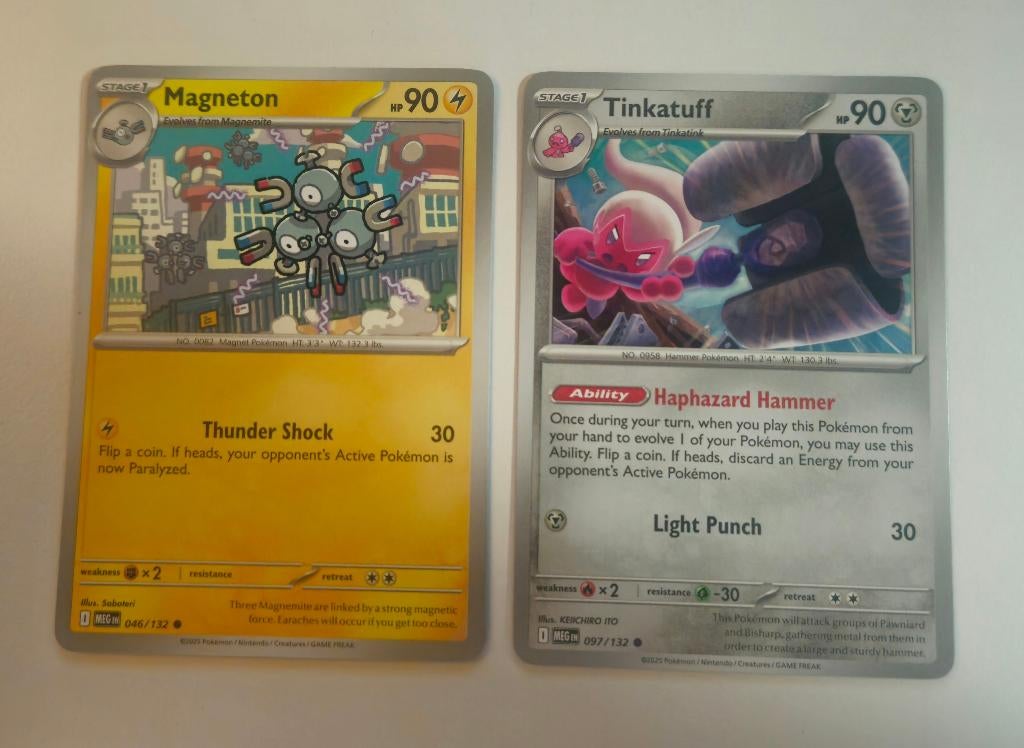 Pokemon kaarten Mega Evolution, Ophalen of Verzenden, Zo goed als nieuw, Meerdere kaarten