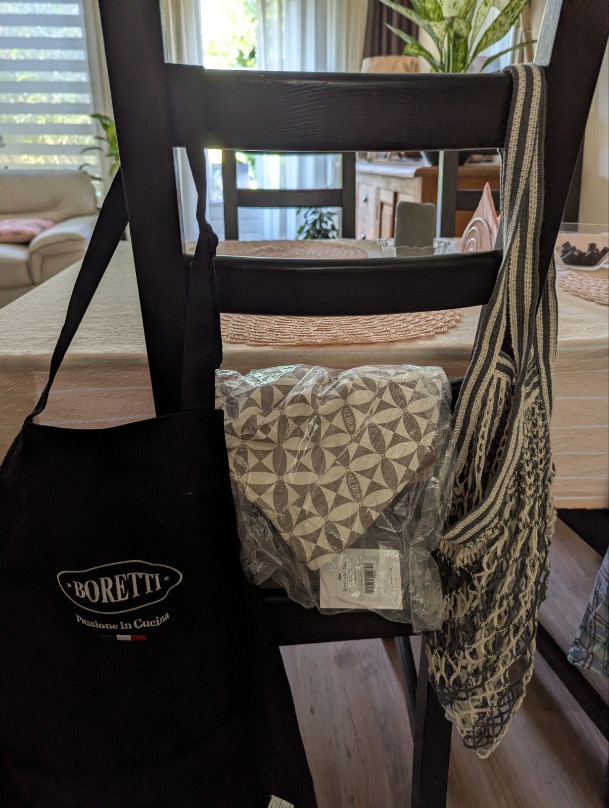 Boretti Barbecue Schort + Shopper + Panama Hoed Set, Ophalen, Nieuw, Boretti