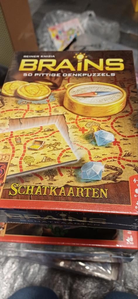 Brains Schatkaarten - Nieuw Bordspel, Ophalen of Verzenden, Nieuw, Overige typen