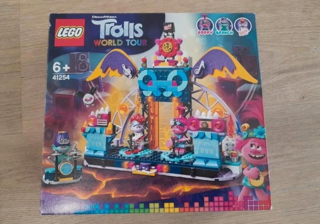 Lego 41254 Trolls World Tour
compleet, Compleet, Overige thema's, Lego, Ophalen of Verzenden