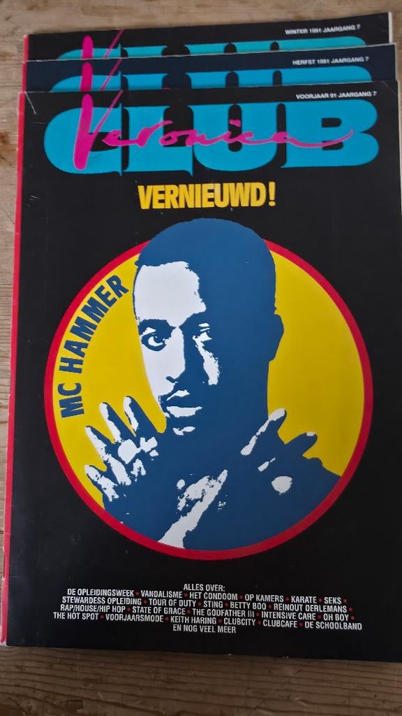 Club Veronica Magazines 1991, Ophalen of Verzenden, 1980 tot heden, Nederland, Tijdschrift