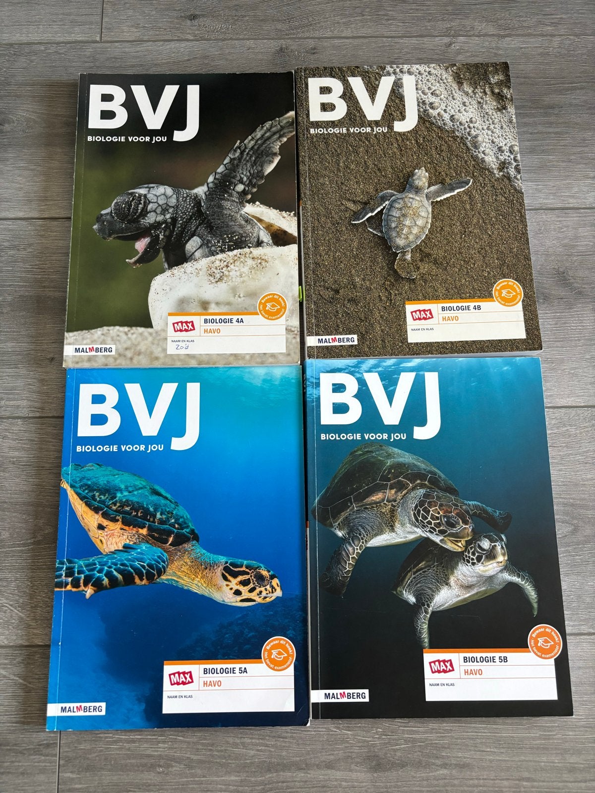 BVJ Biologie voor jou HAVO 4A, 4B, 5A, 5B Malmberg, Ophalen, Gelezen, HAVO, Biologie