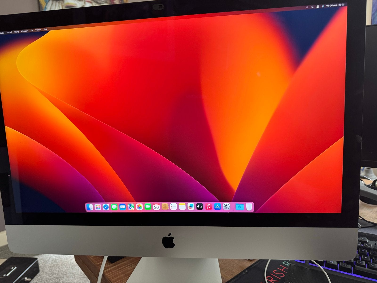 iMac 2017 27  inch 3.8 GHz i5 8GB RAM 2TB HDD, Computers en Software, Apple Desktops, Ophalen, Gebruikt, IMac, 3 tot 4 Ghz