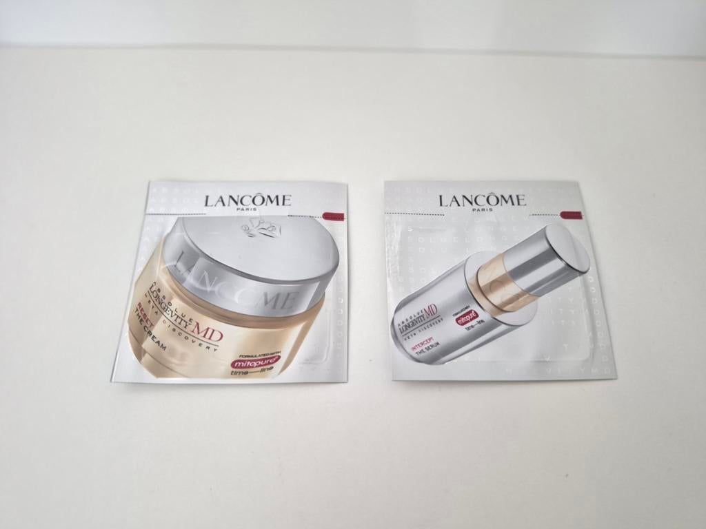 Nieuw Lan-come MD Longevity samples, Ophalen of Verzenden, Nieuw, Staal