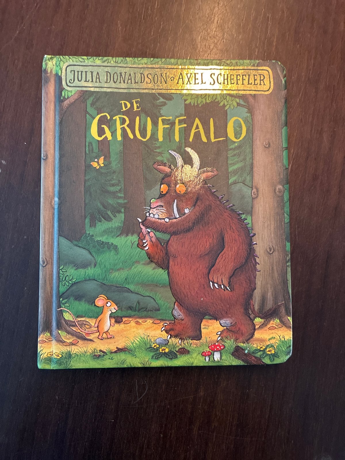 De Gruffalo - Julia Donaldson & Axel Scheffler, Jongen of Meisje, Ophalen of Verzenden, Zo goed als nieuw, Voorleesboek