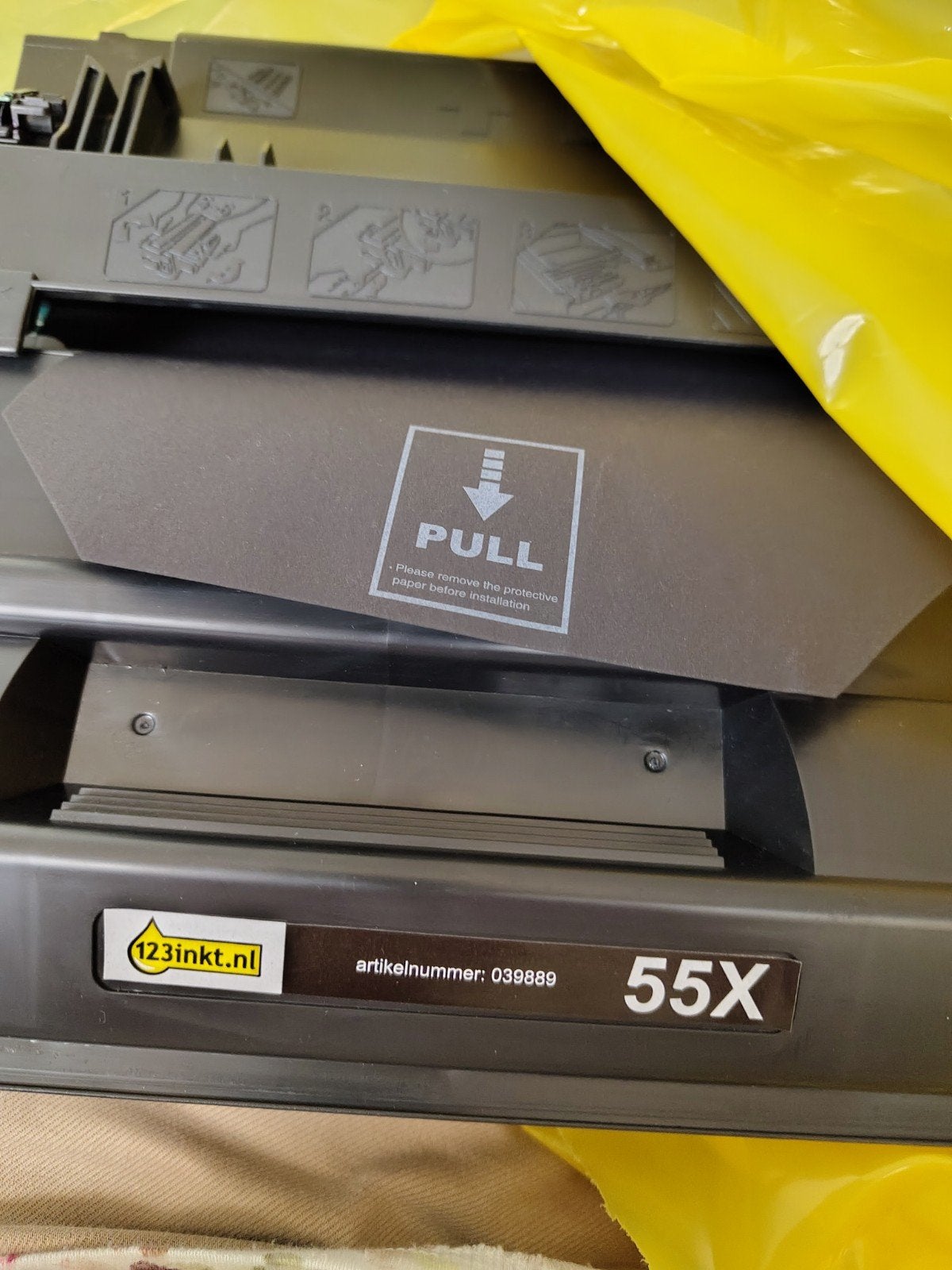 Cartridge 55x, Ophalen, Nieuw