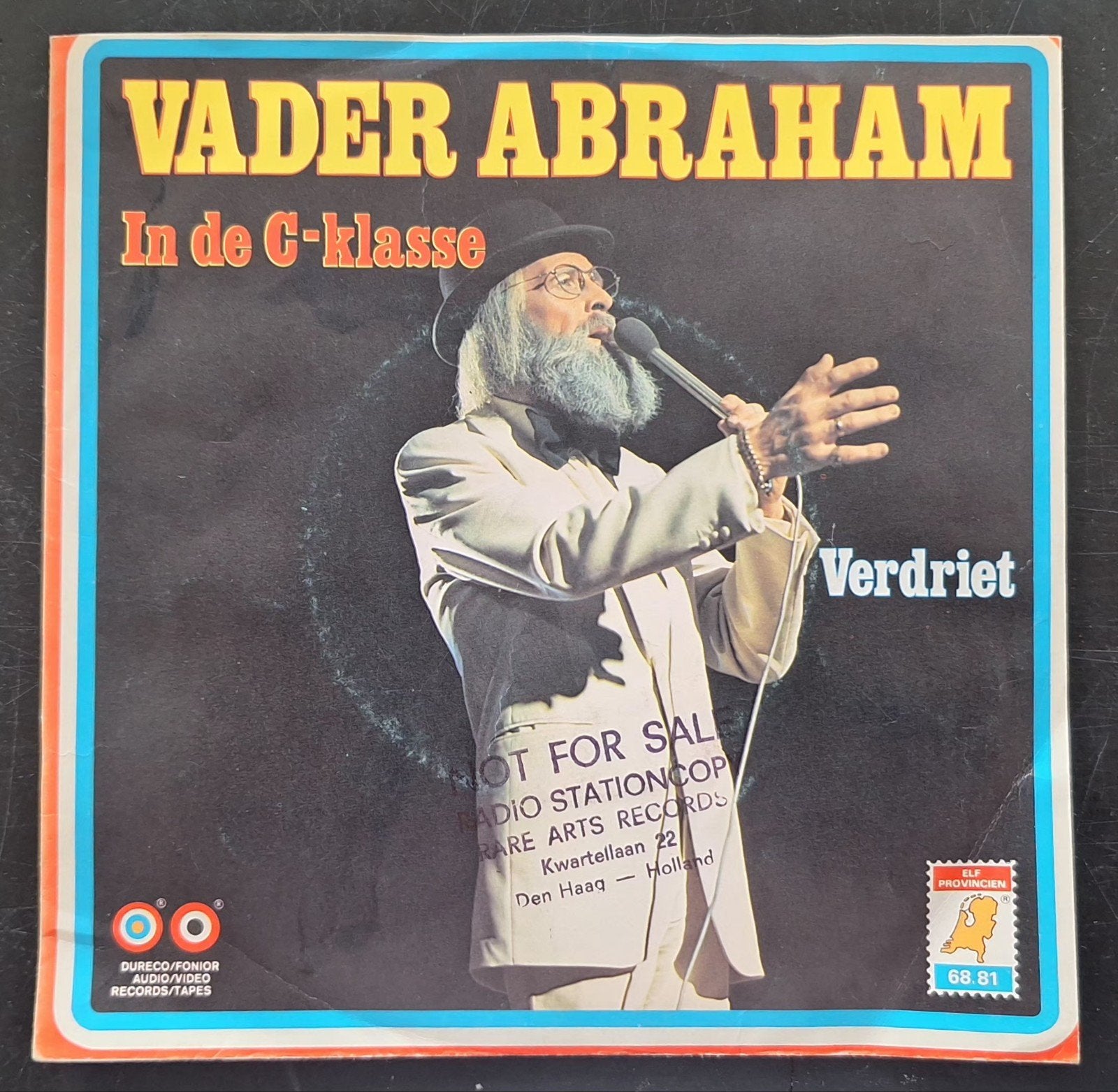 7"/SINGLE  VADER ABRAHAM - In De C-Klasse, Ophalen of Verzenden, Gebruikt, Nederlandstalig