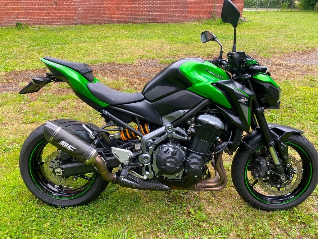 Kawasaki Z900E (2018) – Dealer onderhouden –Vol met upgrades, Motoren, Motoren | Kawasaki, Particulier, Meer dan 35 kW, Minimaal motorrijbewijs A2