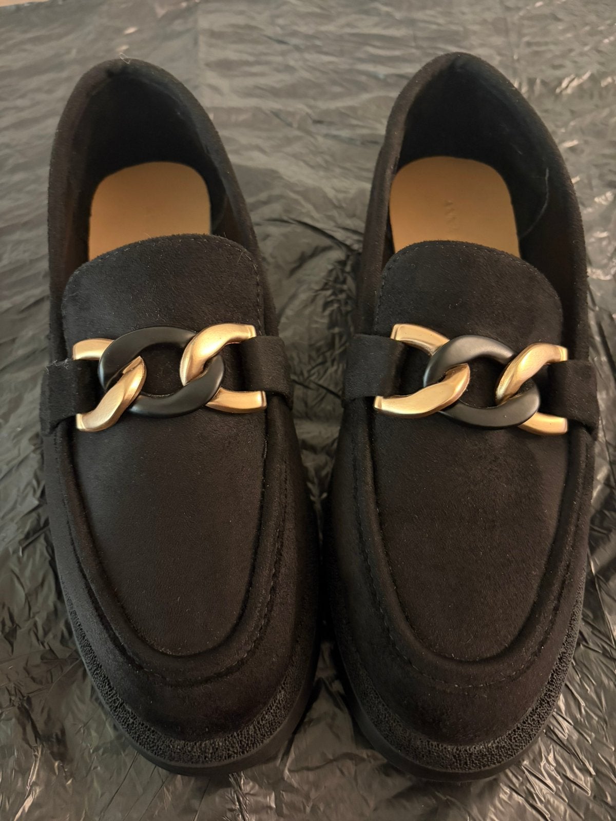 Instappers Anna Field, Kleding | Dames, Ophalen of Verzenden, Zo goed als nieuw, Zwart, Instappers
