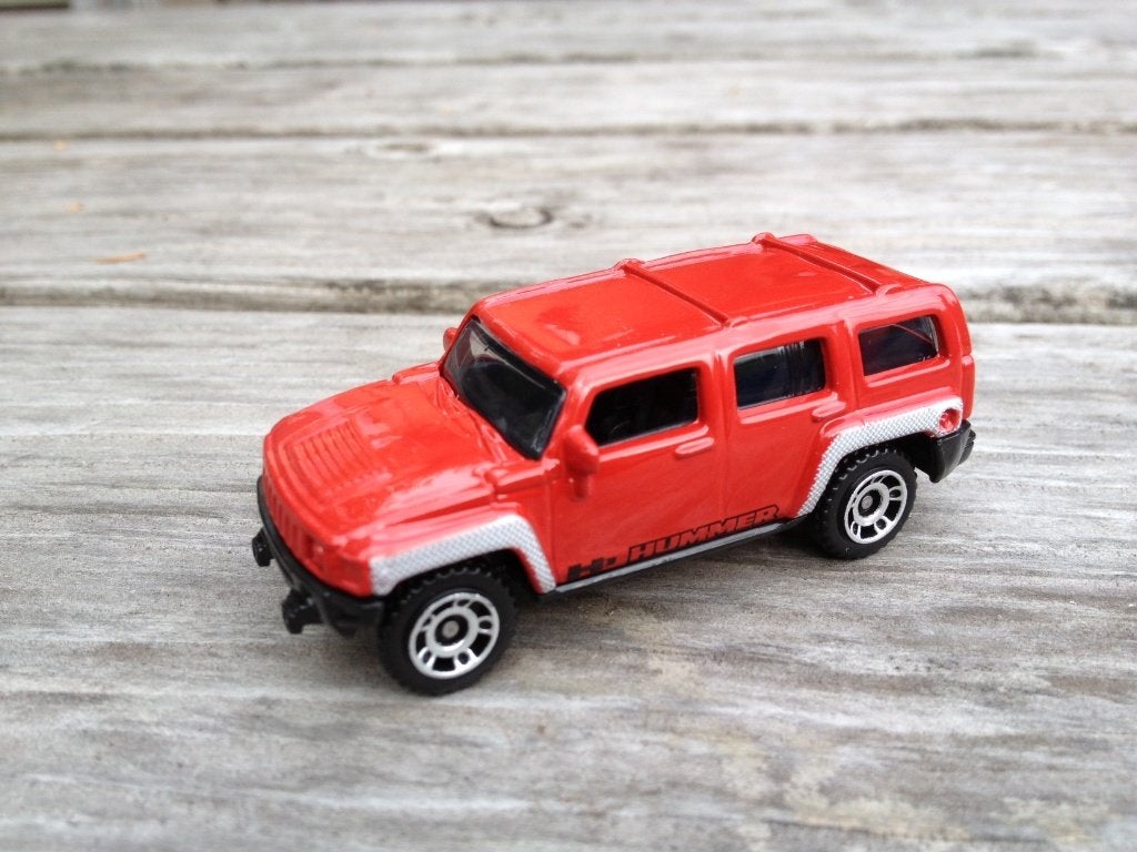 Matchbox Hummer Rood, Ophalen of Verzenden, Nieuw, Auto