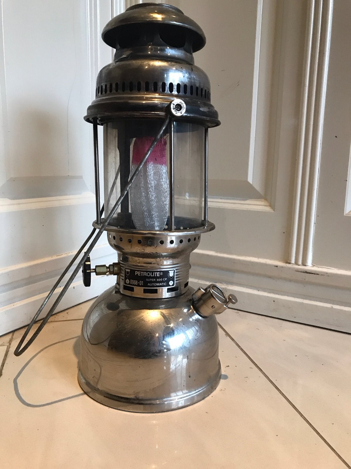 Vintage Petromax Petrolite Super 500 CP Petroleumlamp, Ophalen of Verzenden