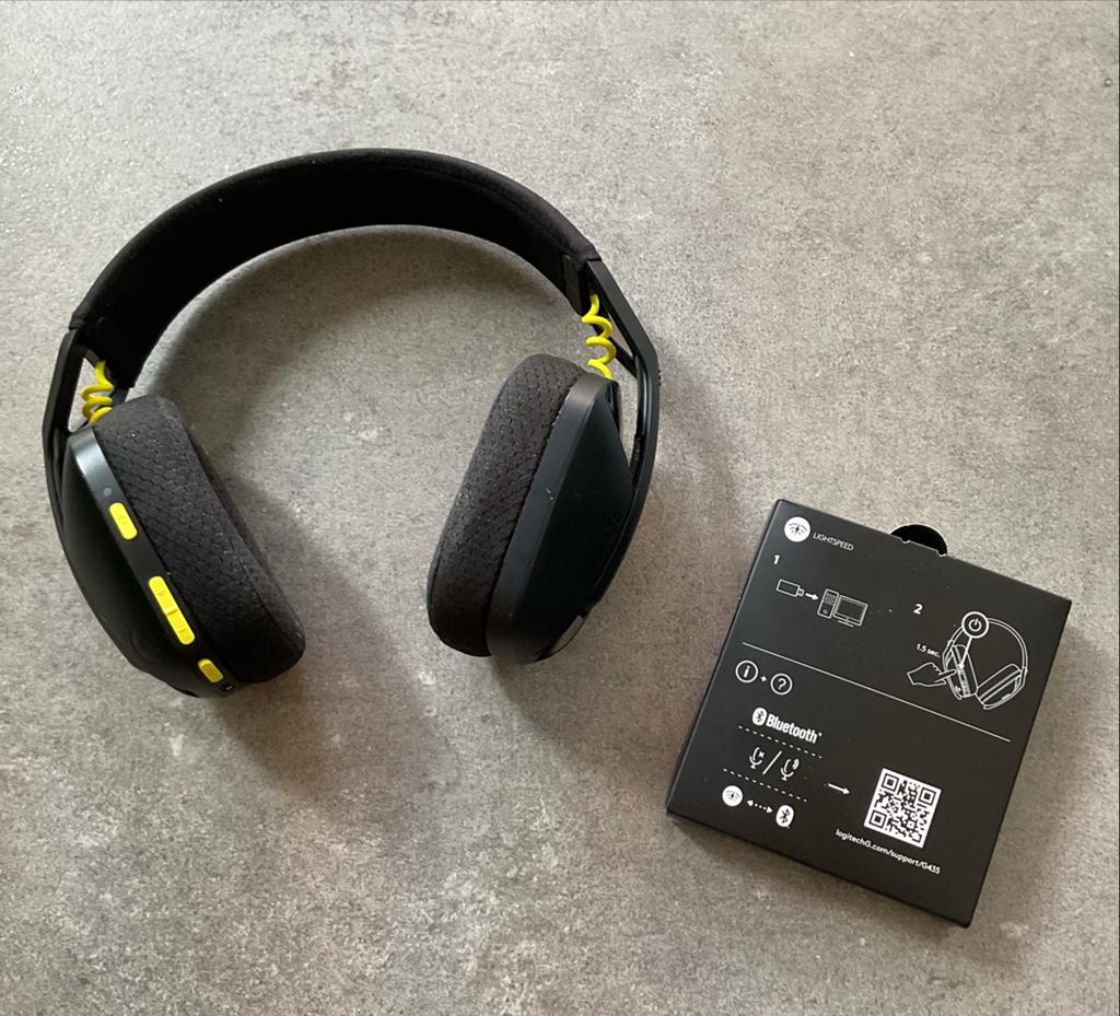 Logitech G435 LIGHTSPEED Draadloze Gaming Headset, Ophalen of Verzenden, Zo goed als nieuw, Draadloos, Over-ear