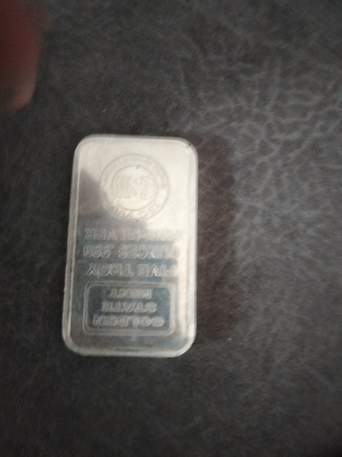 Zilveren baar 5 Troy Ounces .999 Fijn Zilver, Postzegels en Munten, Edelmetalen en Baren, Ophalen, Zilver
