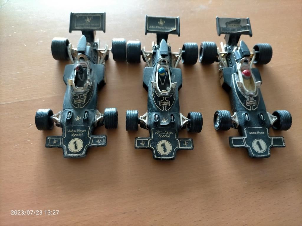 3 x corgi F1 John player special, Ophalen of Verzenden, Auto, Corgi