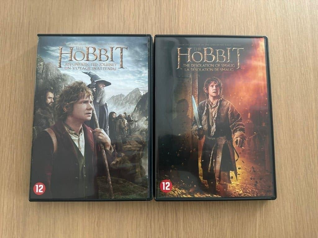 The Hobbit DVD 2x Desolation Smaug/Unexpected Journey, Alle leeftijden, Ophalen of Verzenden, Zo goed als nieuw