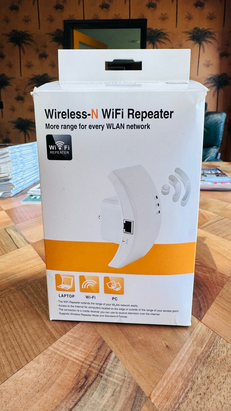 Wireless-N WiFi Repeater - Versterk je WiFi signaal, Ophalen of Verzenden, Nieuw