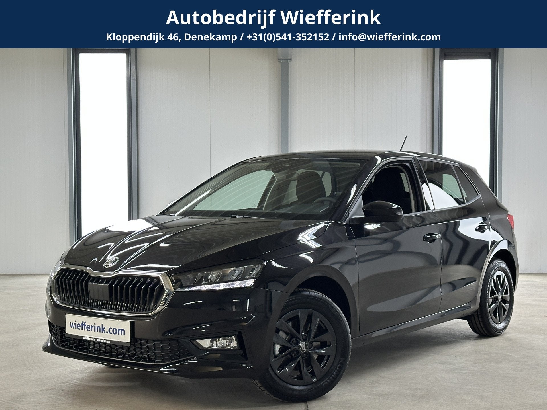 Skoda Fabia 1.0 TSI 115 pk DSG Edition | Apple Carplay/Andro, Auto's, Stof, Gebruikt, Zwart, 116 pk