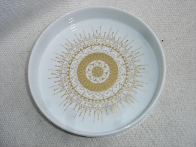 Vintage Hans Theo Baumann Gold schaal Rosenthal Studio Line, Ophalen of Verzenden