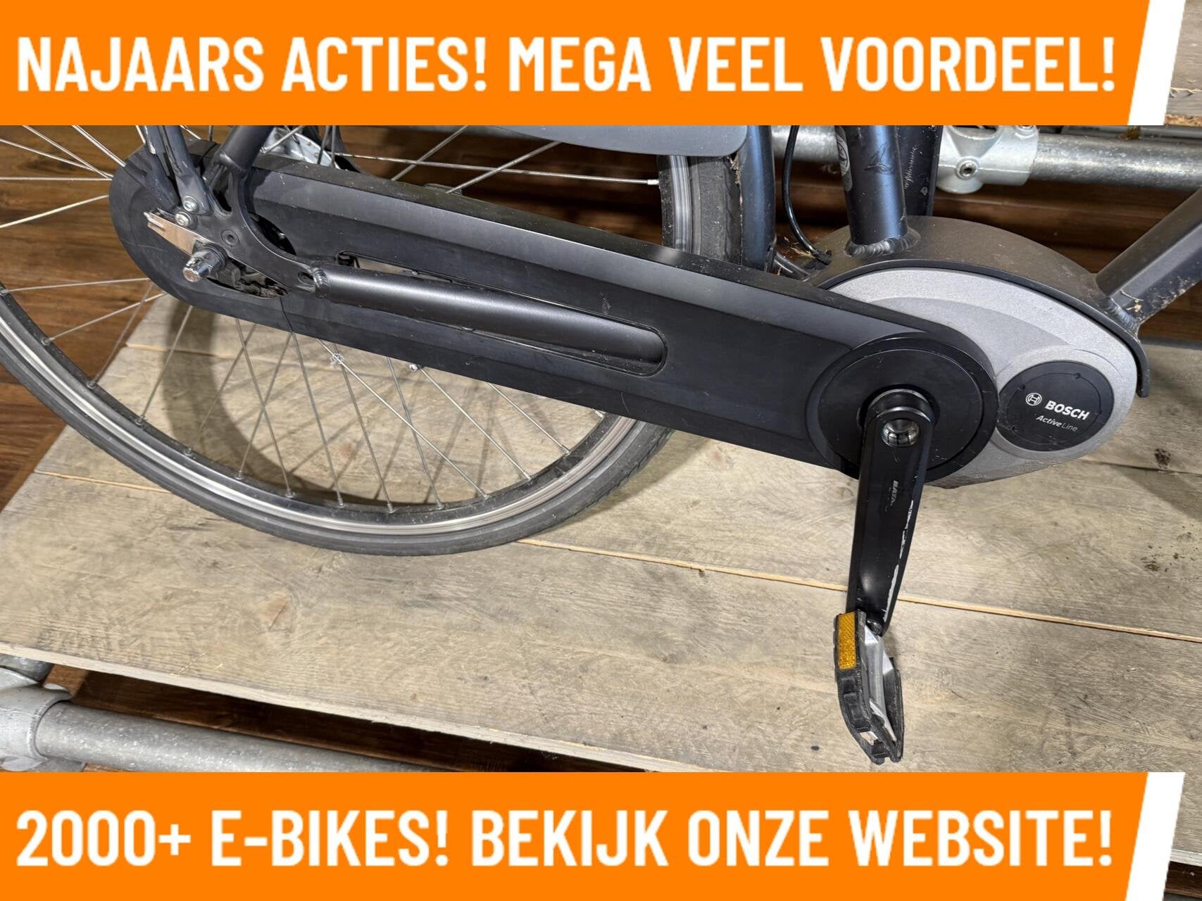 Batavus Milano E-GO elektrische fiets met middenmotor ebike!, Fietsen en Brommers, Zo goed als nieuw, 50 km per accu of meer, Batavus