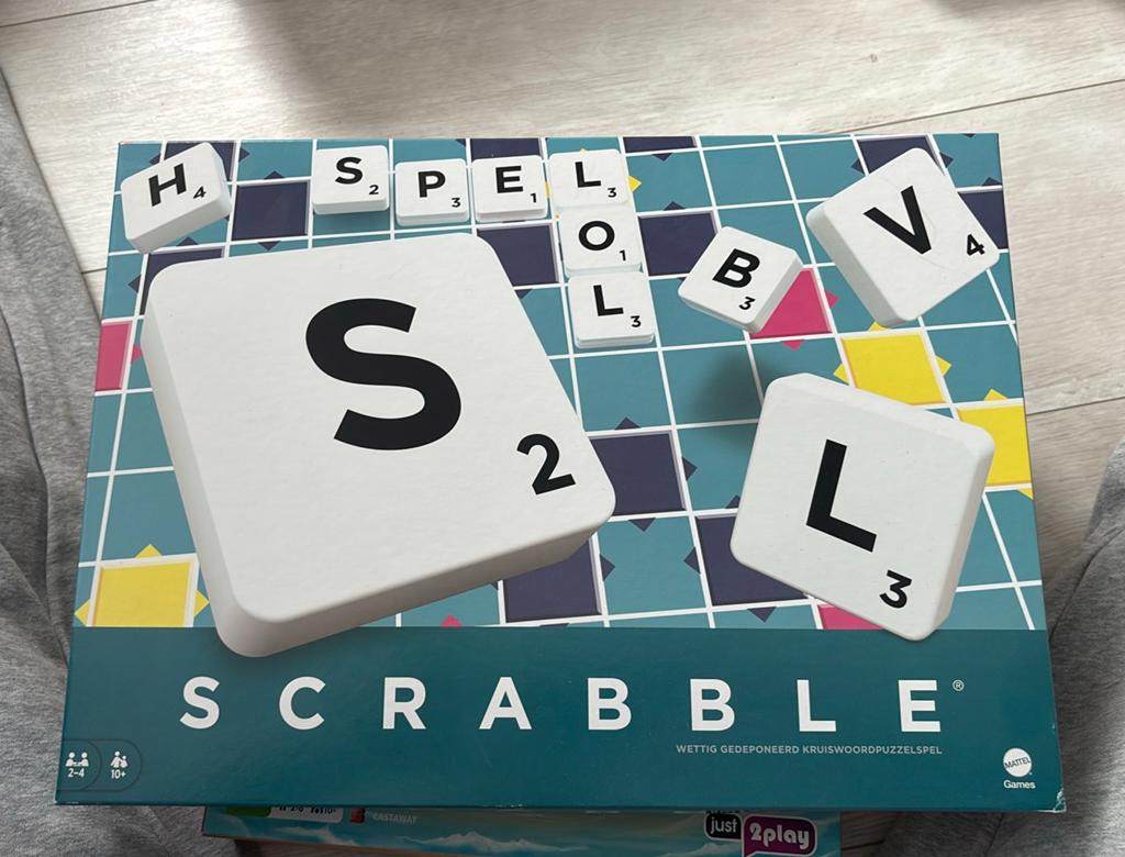 Scrabble spelletje, Ophalen of Verzenden, Zo goed als nieuw